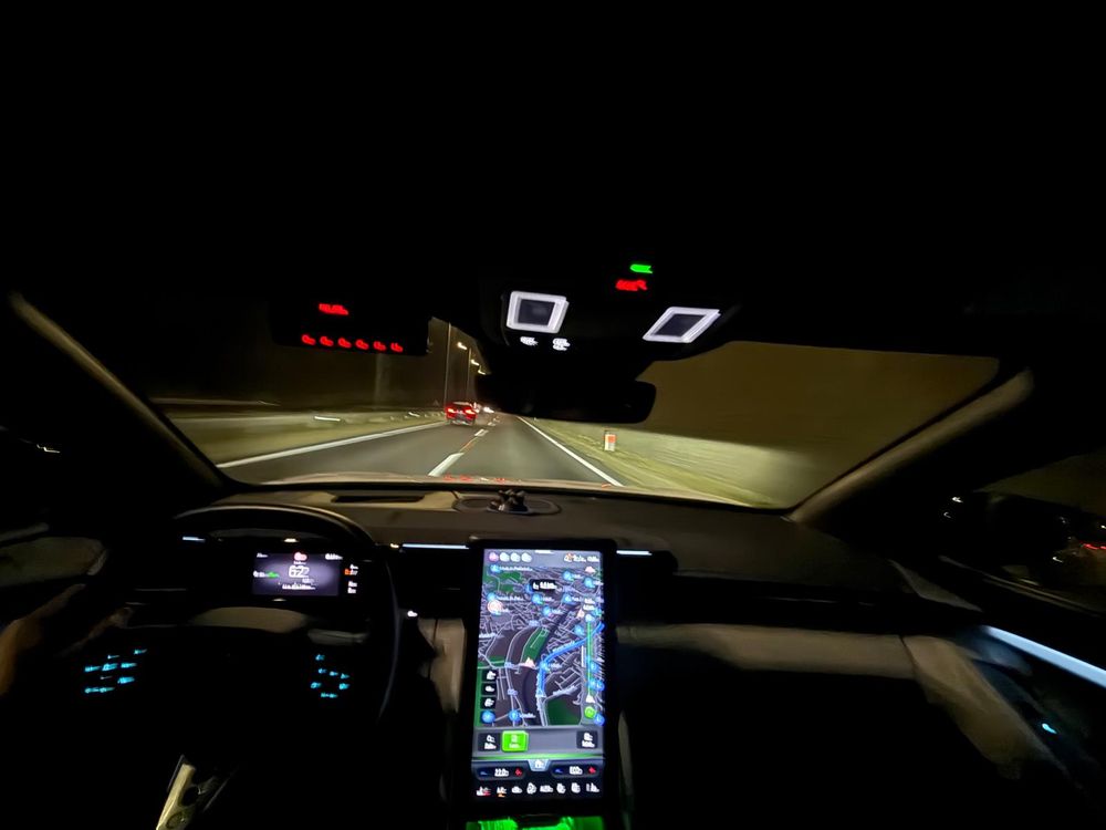 Taxi Graz 007 – Nachtfahrt auf der Autobahn Steiermark